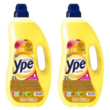 Imagem de Kit 2 Amaciante De Roupas Tradicional Ypê Carinho 2l - YPE