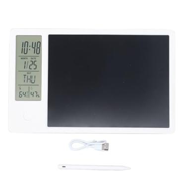 Imagem de Tablet de redação de LCD eletrônico Multi funcional do calendário digital do bloco de notas com display HD para Office Home ABS 10.24 x 6,3 x 0,39in (#1)