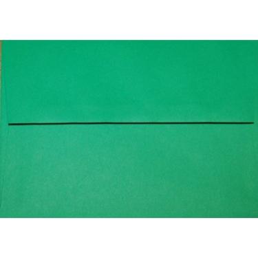 Imagem de Envelope A2 Verde 4,375 x 5,75 (11,11 x 14,61 cm) Pacote com 50