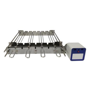 Imagem de ZENONEZ Kit de Rotisserie de Mesa Auto Flip Dispositivo de Substituição Universal para Espetos Giratórios Kebab Churrasqueira (DS4)