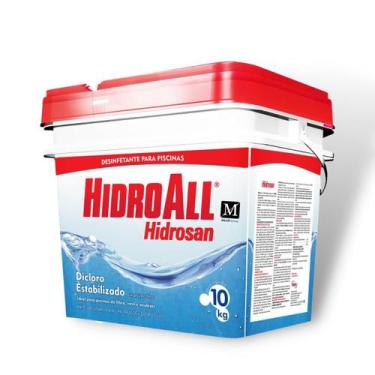 Imagem de Cloro granulado para piscina Hidroall Plus 10kg