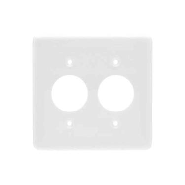 Imagem de Espelho 4x4 Com 2 Tomadas Redondas - Linha Stylus - Ilumi - ILUMI MATE