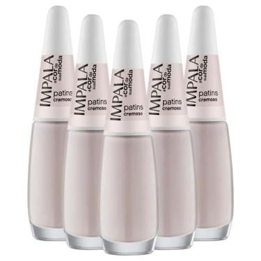 Imagem de Kit 5 Esmaltes Coleção A Cor da Sua Moda Cor Patins Impala