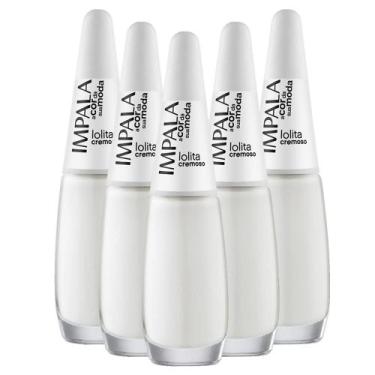 Imagem de Kit 5 Esmaltes Coleção A Cor da Sua Moda Cor Lolita Impala