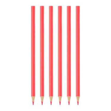 Imagem de PATIKIL Conjunto de lápis de cor rosa, 6 peças de lápis de cor a óleo, lápis de desenho de madeira para artistas e pintura artística