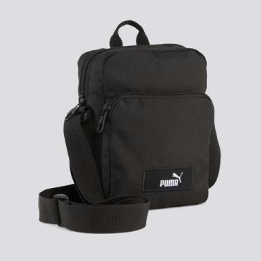 Imagem de Bolsa Puma Academy Portable Preta e Branca, Único