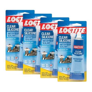 Imagem de Selante impermeável Loctite 908570 80 ml de silicone transparente, pac