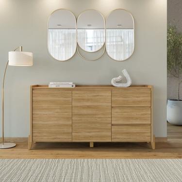 Imagem de Buffet Rennes 3 Gavetas Hannover - Casa D Móveis