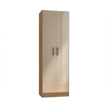 Imagem de Armario Multiuso Bahamas Com 2 Portas Acacia/reflecta