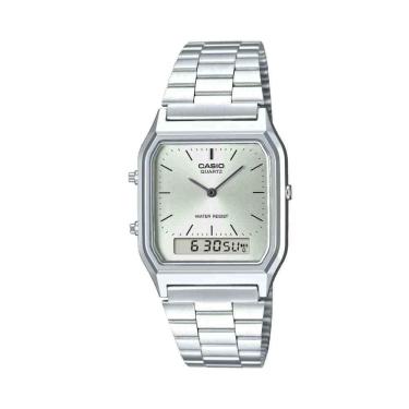 Imagem de Relógio Casio Vintage Prata Unissex Aq-230A-7Amqydf-Sc