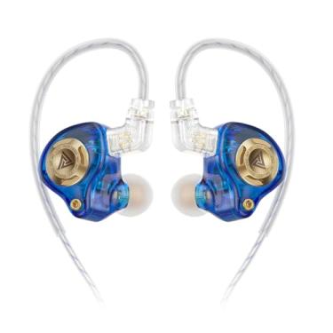 Imagem de Yeabomy Qkz Ak6 Lucky in Ear Monitor, fones de ouvido HiFi com fio, som sintonizável, fones de ouvido para jogos com interruptor de ajuste de 3 níveis, cabo destacável para chamadas de vídeo e jogos