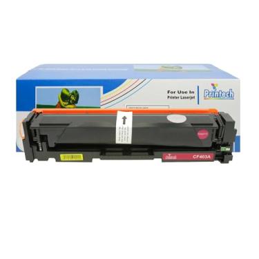 Imagem de Toner CF403A / 201A Magenta - Compatível Para HP Color M252 M274 M277 Printech 100% Novo (Magenta)
