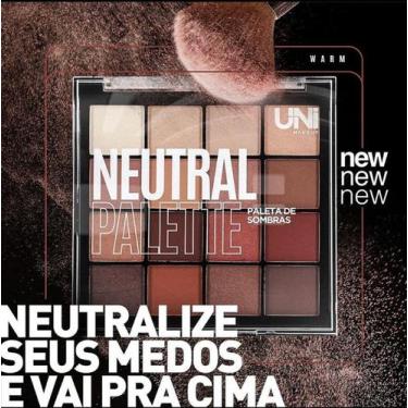 Imagem de Paleta de Sombras NEUTRAL PALETTE UniMakeup