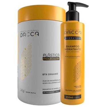 Imagem de Dacca Kit Shampoo Btx Orgânico Capilar Profissional Sem Formol 1kg - D