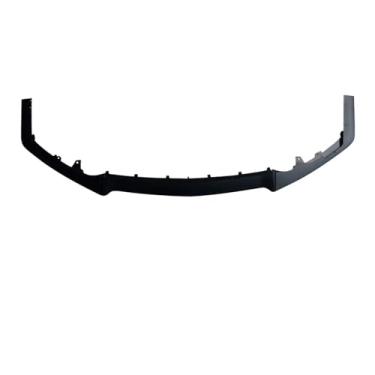 Imagem de 3 peças de substituição de lábio frontal estilo GT500 compatível com Mustang 14-21 spoiler de para-choque dianteiro de carro divisor preto fosco preto brilhante AMMP(Matte Black)