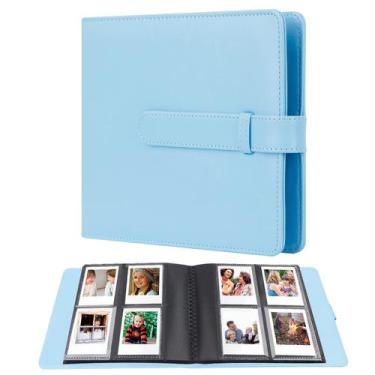 Imagem de Álbum de fotos Ruibytree para Polaroid Go Camera (azul)