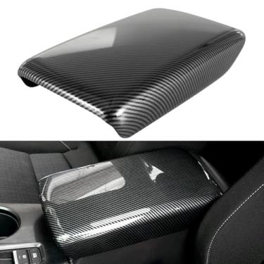 Imagem de YINGTUU para Honda Civic 11ª geração 2022 2023 2024 2025 acessórios interiores console central de carro capa protetora de caixa de apoio de braço estilo fibra de carbono