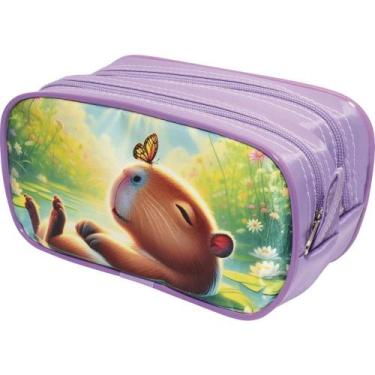 Imagem de Estojo Duplo Capivara Sortido com Estampas Exclusivas - Reflex