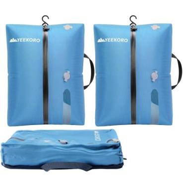 Imagem de Sacos de vácuo YEEKORO para viagens IP67 reutilizáveis (pacote com 2)