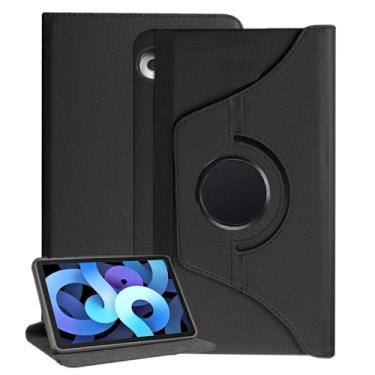 Imagem de Capa para iPad Air 4 2020 (27.7 cm) / iPad Pro 11 2018, capa protetora de TPU macio para iPad Air 4 10.9 / iPad Pro 11 2018, hibernar/despertar automático, proteção total (preto)