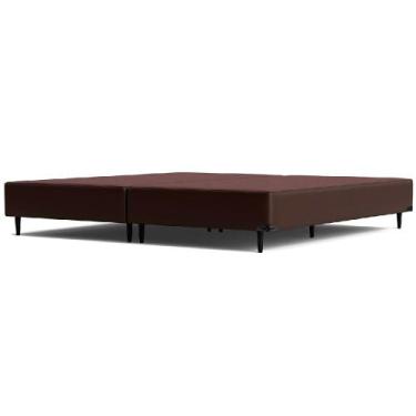 Imagem de Base Sommier Marrom Queen 158x198x23cm - 1051611880 - ORTOBOM