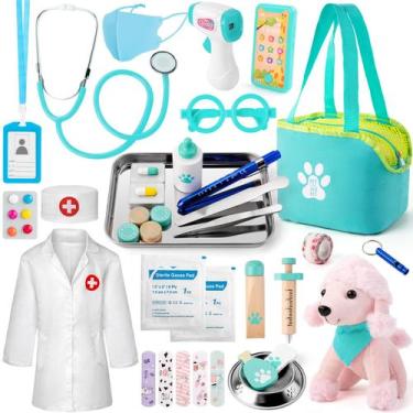 Imagem de Doctor Kit Sundaymot Doctor Kit para crianças com 37 unidades e brinqu