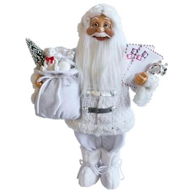 Imagem de Enfeite Papai Noel em Pé Saco Presente/Cartas/Bengalas BR