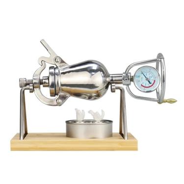 Imagem de Panela de pressão de pipoca fabricante de pipoca chinesa pequena máquina de pipoca manual de 268ml, tamanho/268