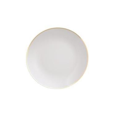 Imagem de Prato Fundo Tramontina Anna em Porcelana Decorada em Acabamento com Fi