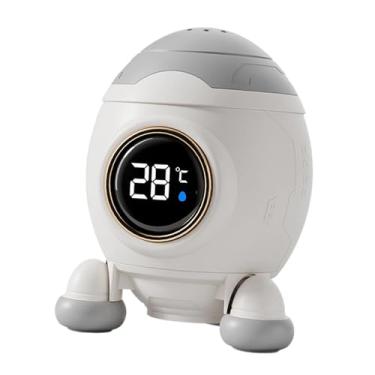Imagem de YIJU Termômetro eletrônico para banho de bebê, tela de fácil leitura, medidor preciso da temperatura da água, brinquedo para banho, banheira, banheiro, Nave Espacial