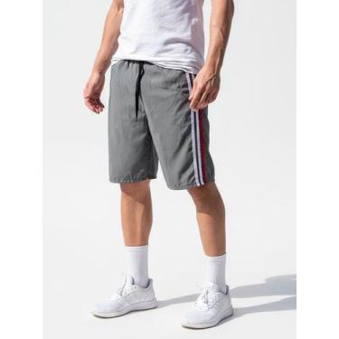 Imagem de Bermuda Tactel Masculina Treino Bolso Traseiro - Ben20, M, Marinho