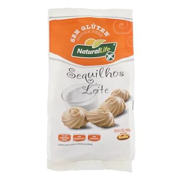 Imagem de Sequilhos Natural Life - Sabor Leite - Sem Glúten - 180g