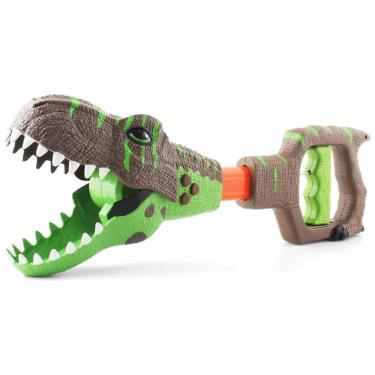 Imagem de Brinquedo DINOBROS Dinossauro Chomper para Crianças com 3 Sons de Rugido e Luz Garra Agarradora de Dinossauros Jurássicos Braço Robô TRex