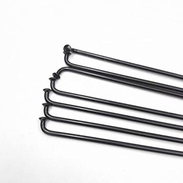 Imagem de Raios de bicicleta, 40 unidades de raios de 13G de diâmetro 2,26 mm de diâmetro de motor de bicicleta elétrica, raios de roda de diâmetro igual, raios de bicicleta MTB 711 (comprimento 151 mm)