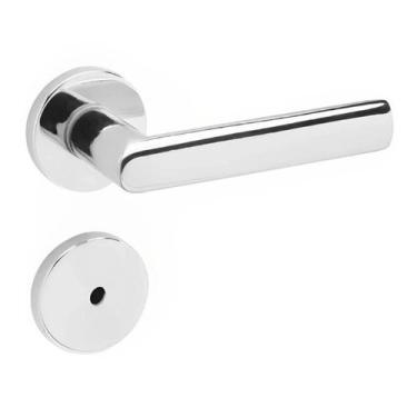 Imagem de Fechadura 880 Residence Banheiro ST1R ROS325 55mm Aço Inox Polido La F