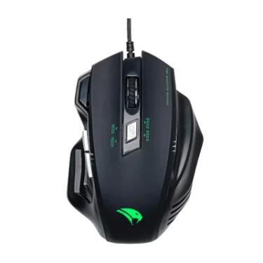 Imagem de Mouse Gamer Óptico, 3600 Dpis, 05 Botões, Usb, Preto, Python Viper Pro  V1410 Mopython610