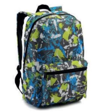 Imagem de Mochila Unissex Costas Camuflada Verde18" - Denlex