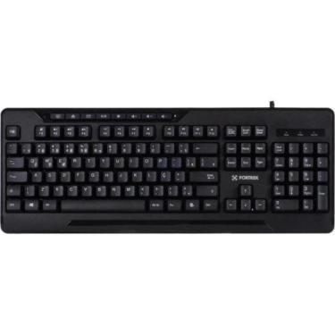 Imagem de Teclado Multimídia Fortrek OLK101 Preto FK 423K