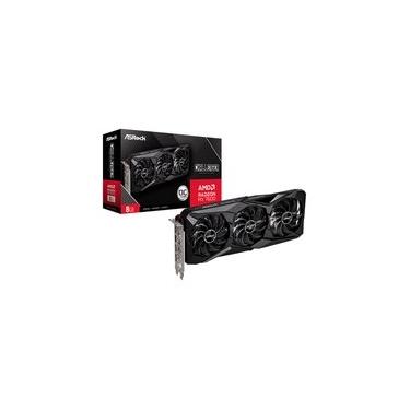 Imagem de Placa de Vídeo ASRock RX 7600 Challenger PRO OC AMD Radeon, 8GB, GDDR6, Triple Fan - 90-GA62ZZ-00UANF