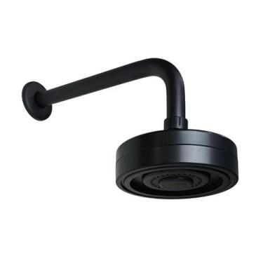 Imagem de Ducha Fria Articulada Chuveiro Piscina Autolimpante Preta - Larmont Ac