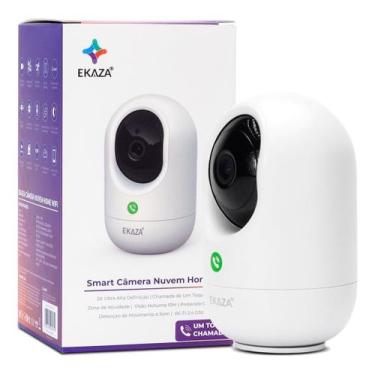 Imagem de Câmera Nuvem Home Com Botão Chamada 2K - EKAZA