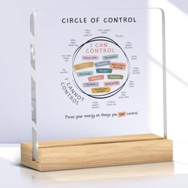 Imagem de Presentes inspiradores de saúde mental para mulheres, placa acrílica, decoração de cubículo, presentes positivos motivacionais para mulheres nora