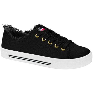 Imagem de Tênis Feminino Moleca Casual Sapatênis Conforto Estilo Original, 36, P