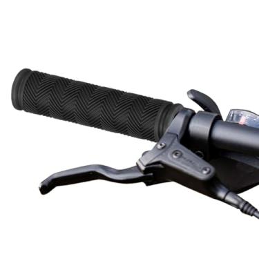 Imagem de 1 par de manoplas de bicicleta, alças de guidão de bicicleta de borracha antiderrapante para crianças, alças de bicicleta de substituição especializadas, para Beach Cruiser Razor Scooter dobrável para