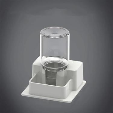 Imagem de Alimentador automático de répteis para lagarto de tartaruga, antiafogamento (branco)