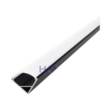 Imagem de Perfil De Alumínio Para Fita De LED De 8-12mm Formato U/V Pacote De 2-