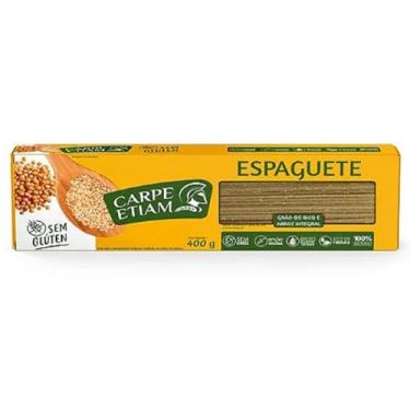 Imagem de Macarrão de Grão de Bico e Arroz Integral Tipo Espaguete de 400g-Carpe Etiam