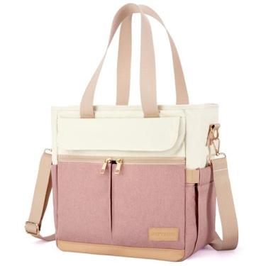 Imagem de Lancheira JOYHILL, bolsa de ombro isolada à prova de vazamentos de 16,