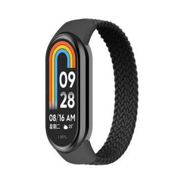 Imagem de Pulseira De Substituição De Nylon Elástico Trançado Para Xiaomi Mi Ban
