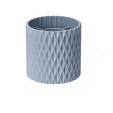 Imagem de Porta Pinceis e Caneta Giratório 360° para pincéis de maquiagem(CINZA)